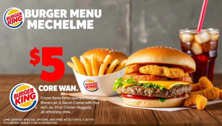 Burger King Specials Today Menu