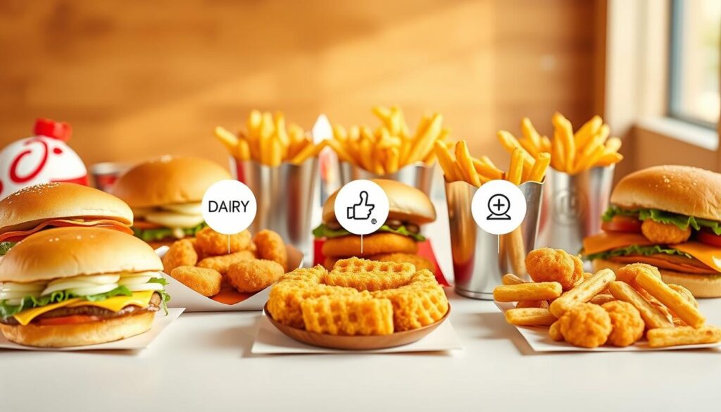 Chick Fil A Specialty Menu Allergens