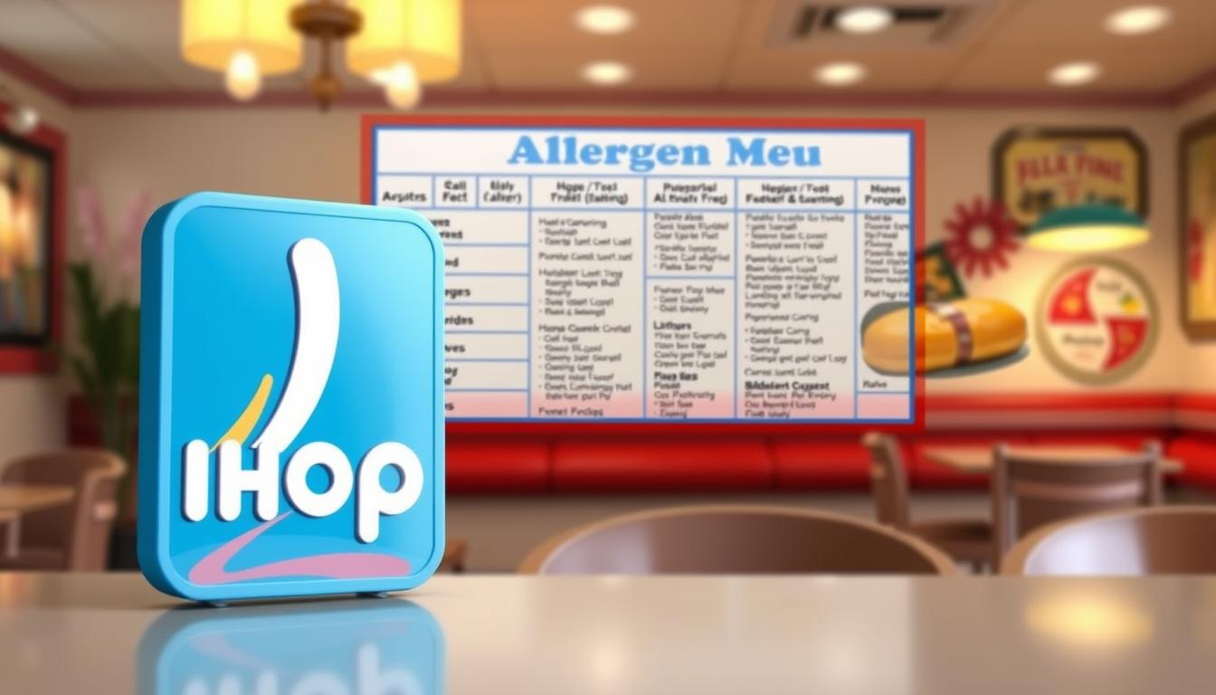 IHOP Allergen Menu