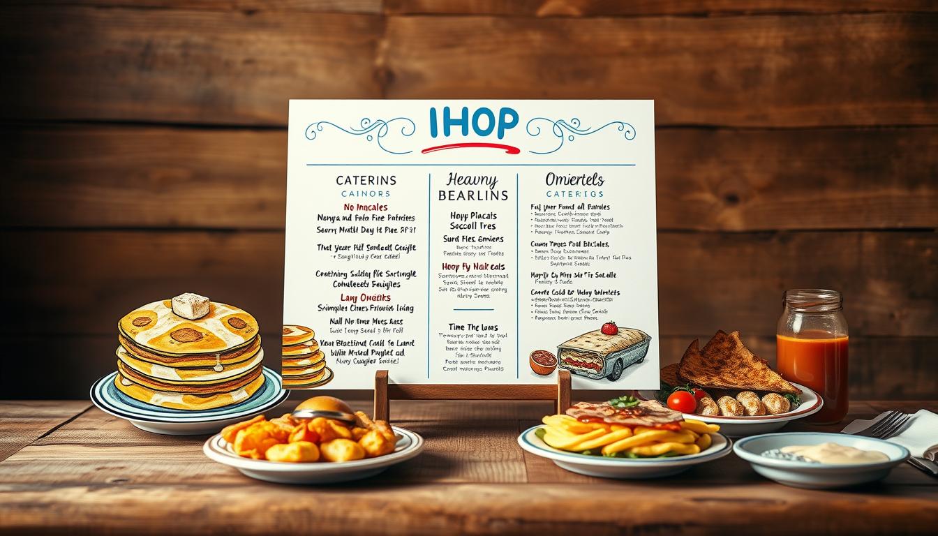 IHOP Catering Menu