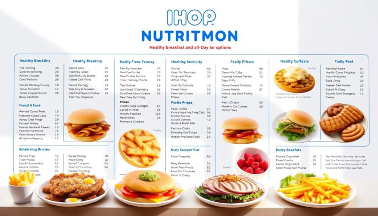 IHOP Nutrition Menu