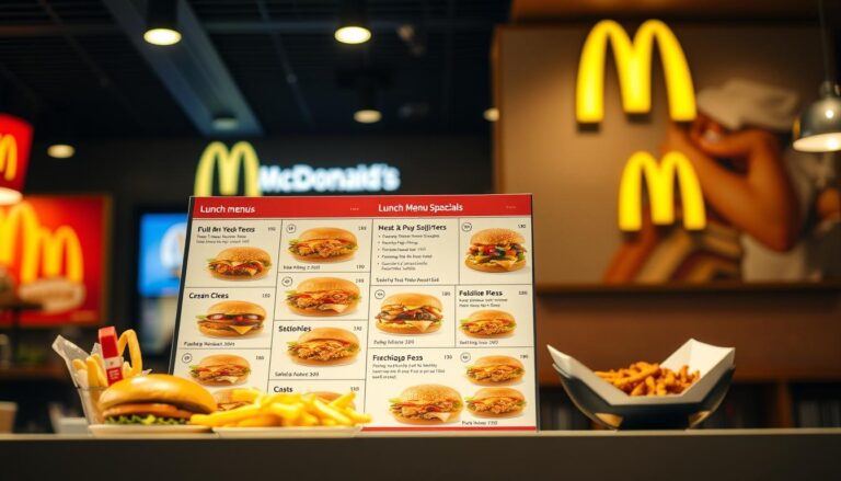 McDonald's Lunch Menu
