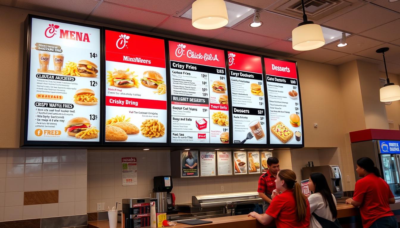 chick fil a menu