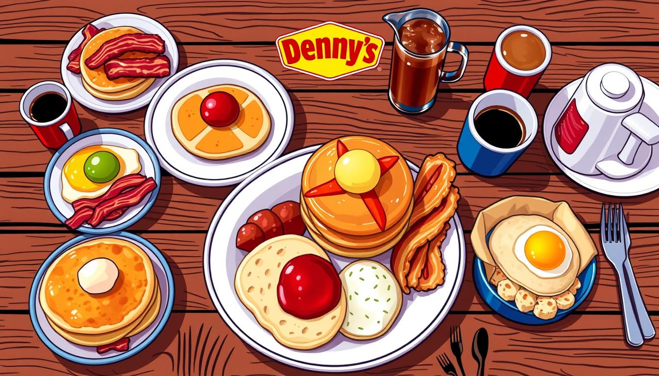 denny's breakfast menu