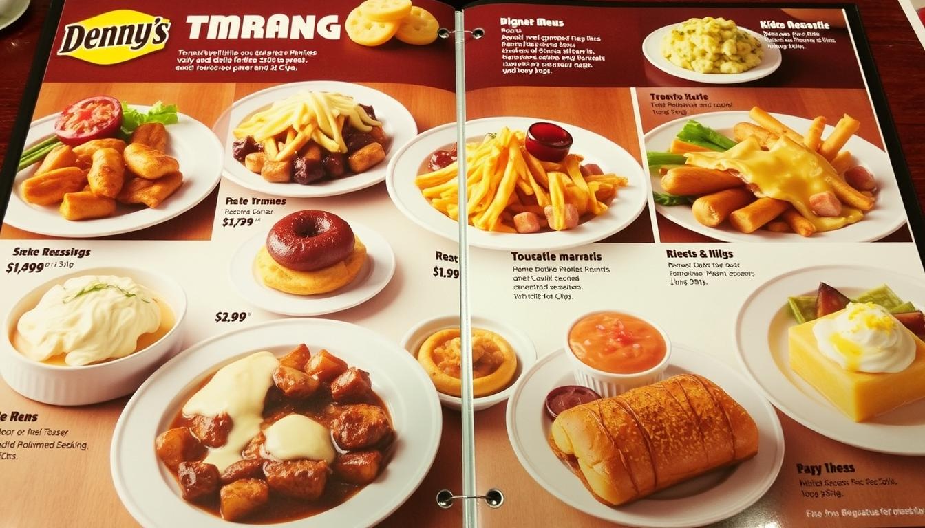 denny's dinner menu
