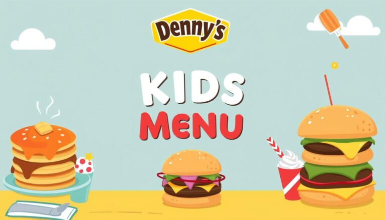 denny's kids menu