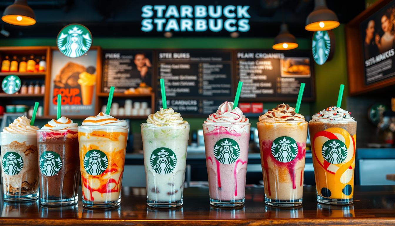 starbucks frappuccino menu