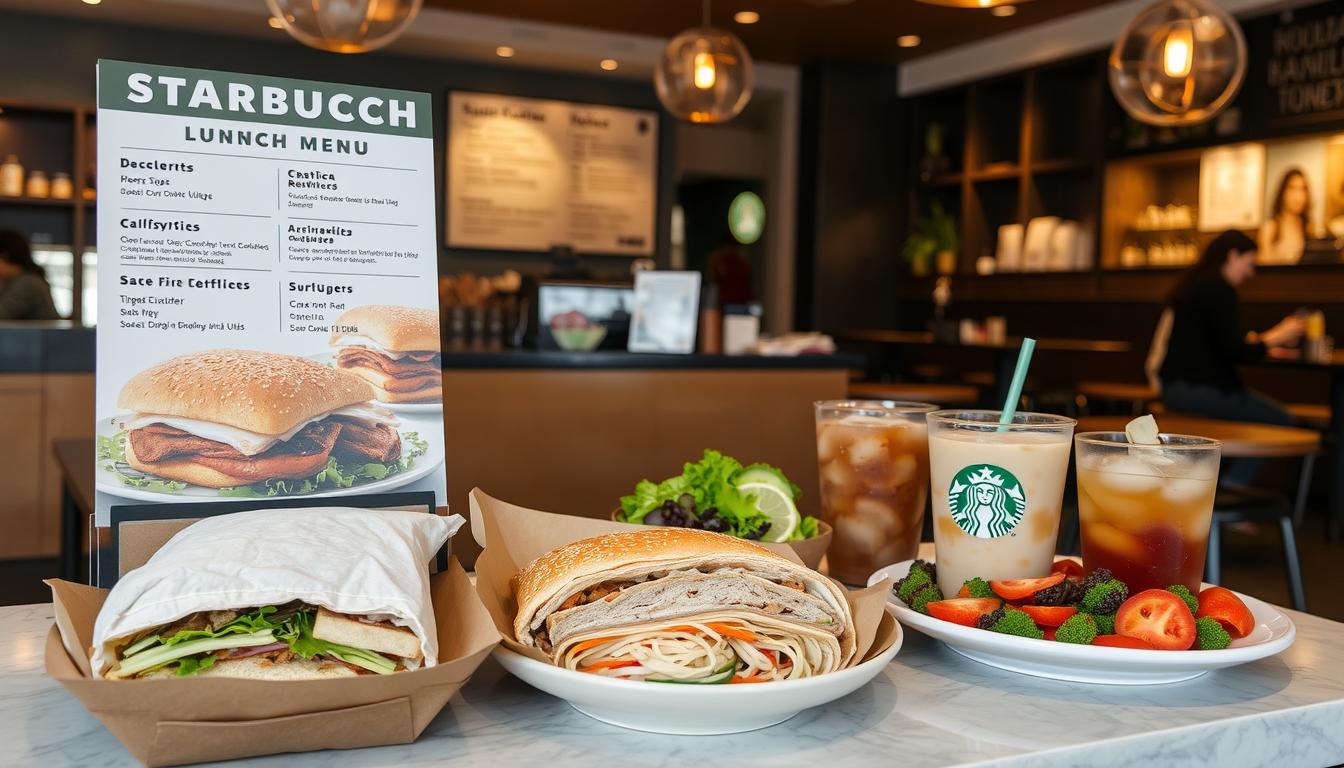 starbucks lunch menu