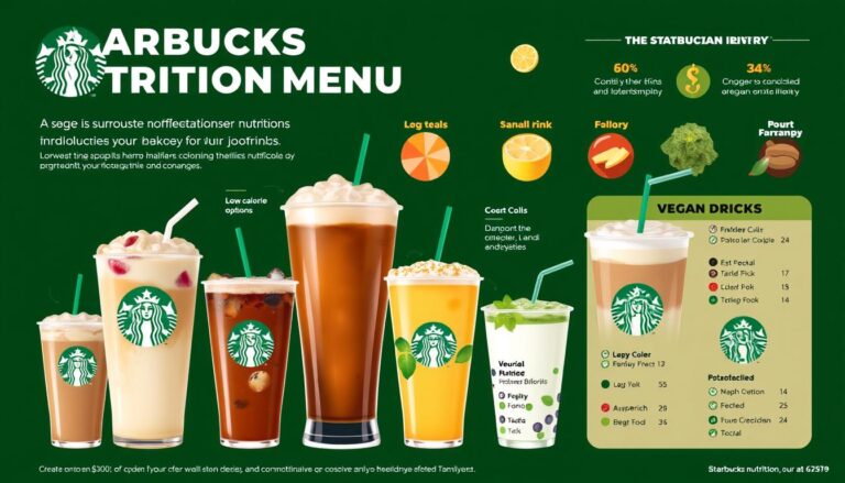 starbucks nutrition menu