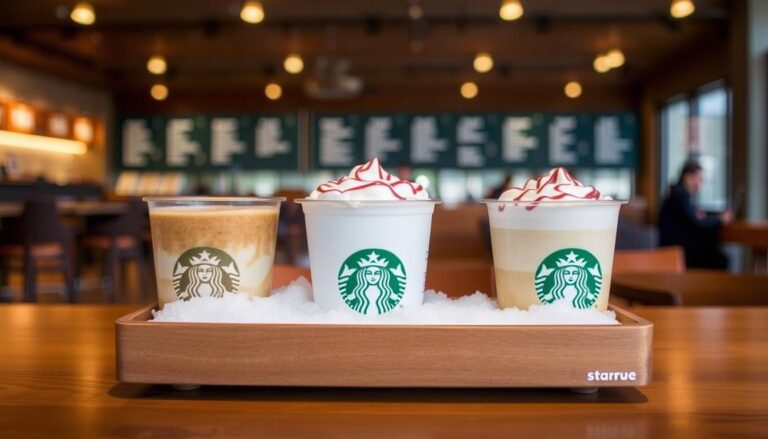 starbucks winter menu