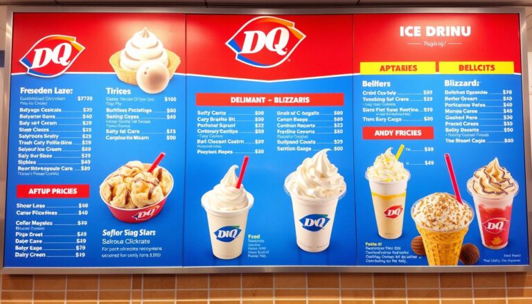 Dairy Queen Ice Cream Menu With Prices