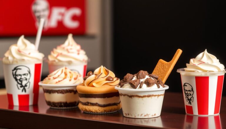 KFC Dessert Menu
